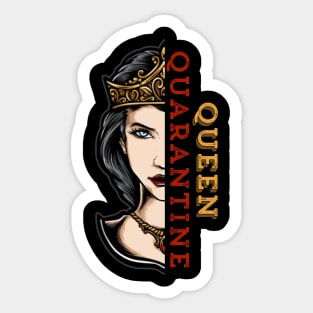 Quarantine Queen Sticker